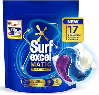 Surf Excel Matic Smart Shots Laundry Capsules product pack