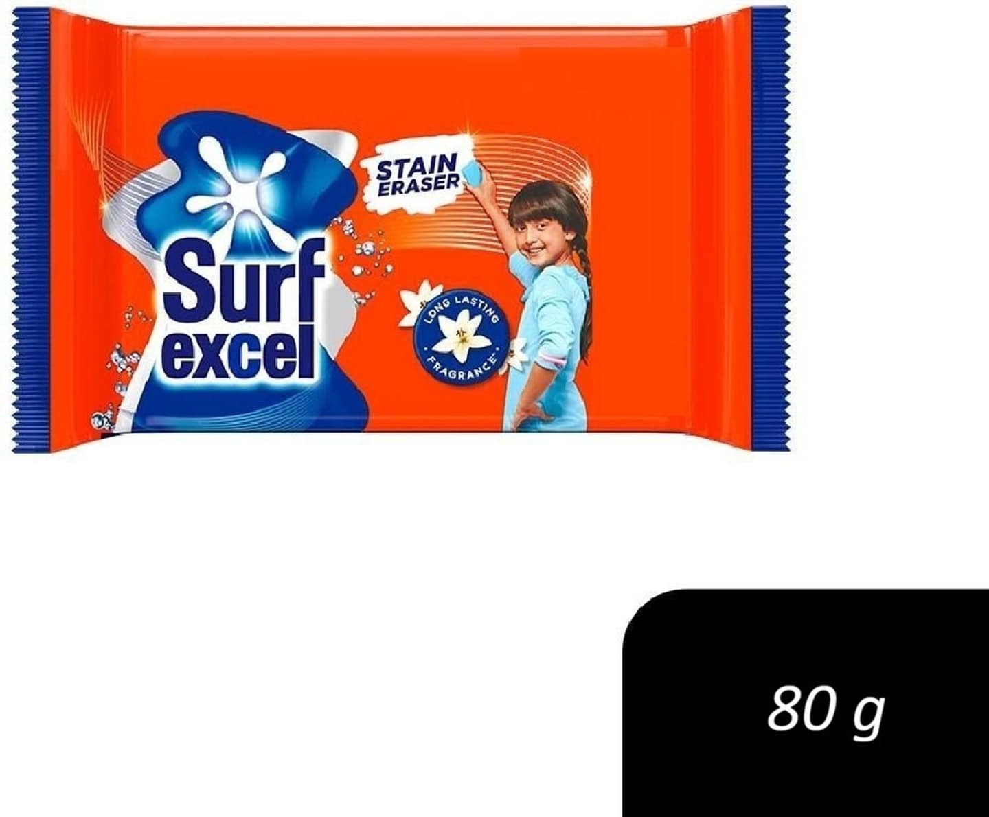 Surf Excel Stain Eraser detergent bar, 80 g